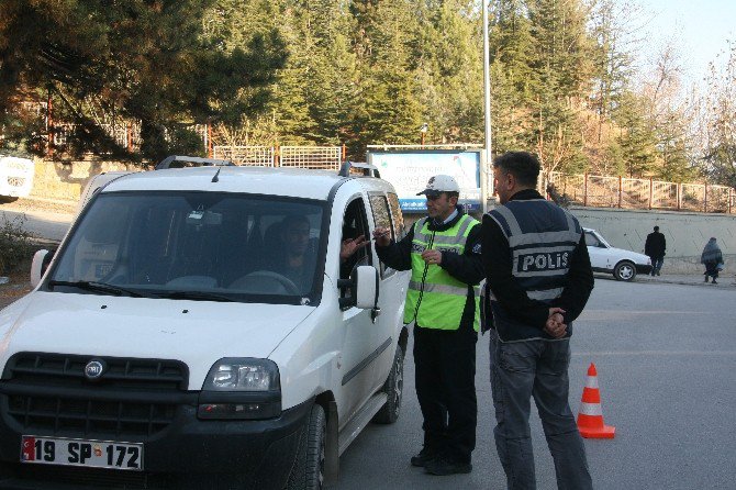 Sungurlu’da Asayiş Ve Trafik Uygulaması