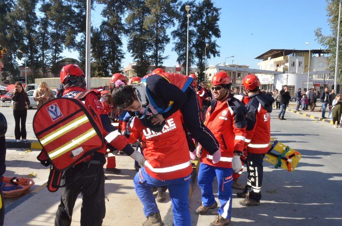 Umke’den Nazilli Devlet Hastanesi’nde Gerçeğini Aratmayan Tatbikat