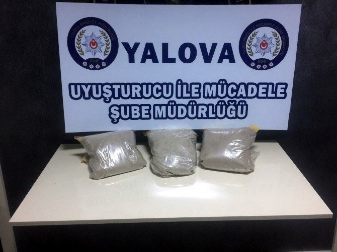 Yalova’da Uyuşturucu Operasyonu