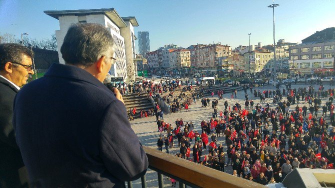 Zeytinburnu Teröre Karşı Tek Yürek Oldu