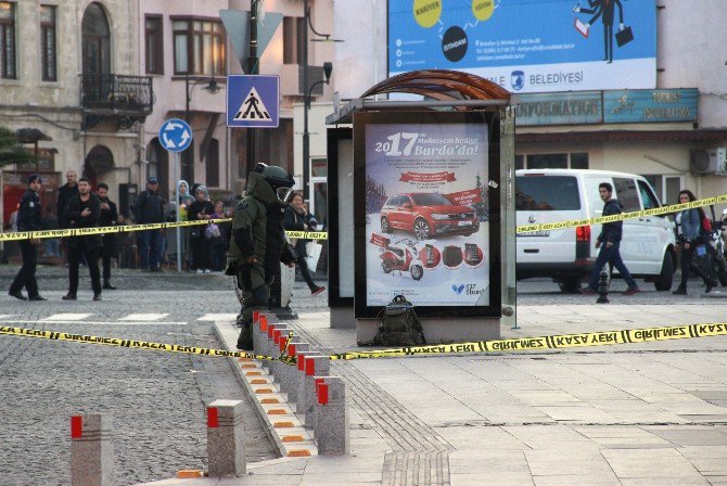 Çanakkale’de Şüpheli Çanta Paniği