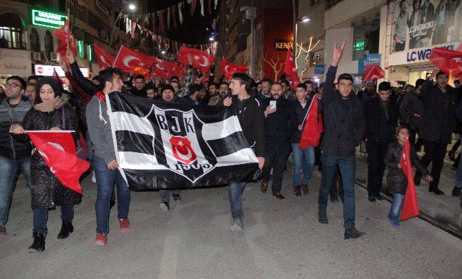 Elazığ’da Teröre Lanet Yürüyüşü