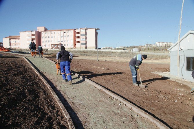 12 Bin Metrekarelik Spor Parkı’nda Sona Geliniyor