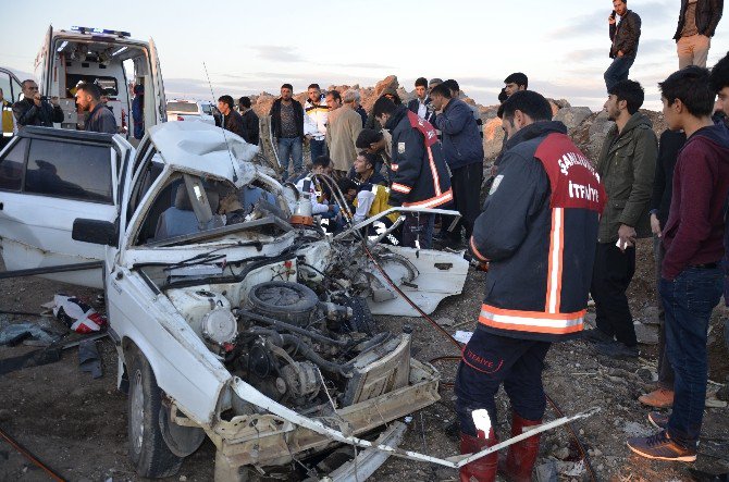 Siverek’te Feci Kaza: 1 Ölü, 1’i Ağır 4 Yaralı