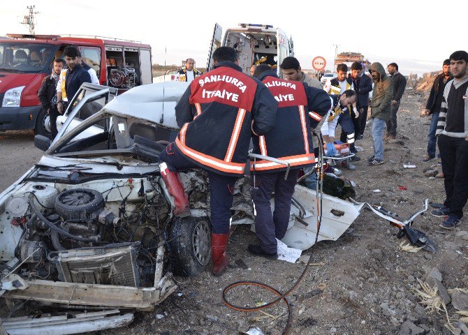 Siverek’te Feci Kaza: 1 Ölü, 1’i Ağır 4 Yaralı