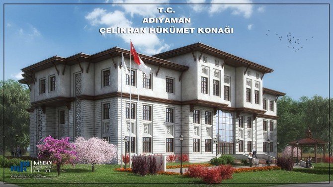 Çelikhan Hükümet Konağı Yıkılıyor