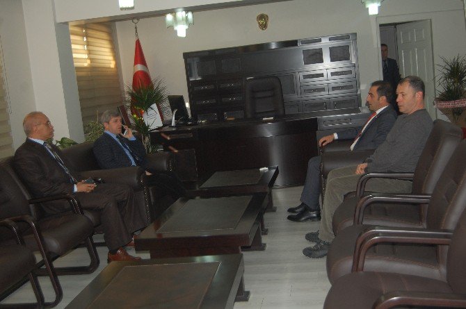 Vali Çınar’dan Kaymakam Alibeyoğlu’na Ziyaret