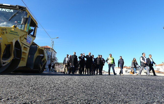 Başkan Zolan’dan Geceli Gündüzlü Yatırım İncelemesi
