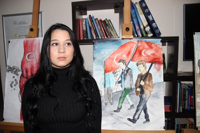 ‘Gençliğin Gözünden 15 Temmuz’ Sergisi