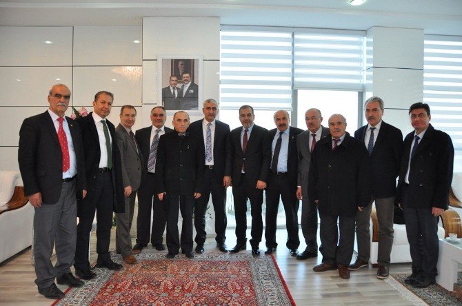 Gümrük Ve Ticaret Bakanlığı Heyetinden Başkan Alan’a Ziyaret