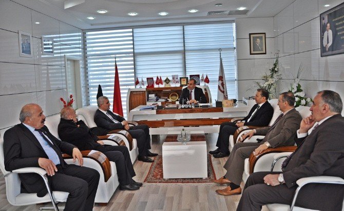 Gümrük Ve Ticaret Bakanlığı Heyetinden Başkan Alan’a Ziyaret