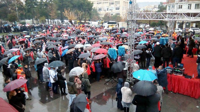 Tekirdağ Teröre Karşı Tek Yürek Oldu