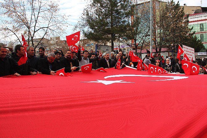 Bingöl’de Teröre Tepki