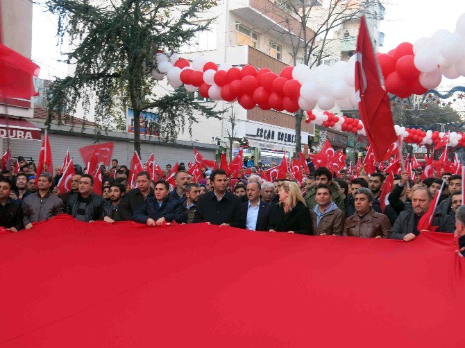 Bağcılar Teröre Karşı Omuz Omuza Yürüdü