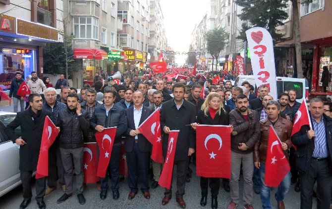 Bağcılar Teröre Karşı Omuz Omuza Yürüdü