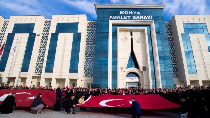 Konya Adliyesi Çalışanlarından Terör Saldırısına Tepki