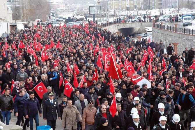 Van Şehidini Gözyaşlarıyla Toprağa Verdi