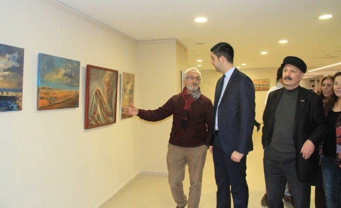 “Ali Naki-zihniye İlhan” Kişisel Resim Sergisinin Açılışı Gerçekleştirildi