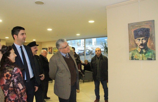 “Ali Naki-zihniye İlhan” Kişisel Resim Sergisinin Açılışı Gerçekleştirildi