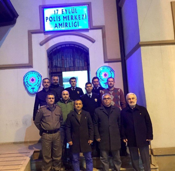 Kaymakam Sonel’den Polise Moral Ziyareti