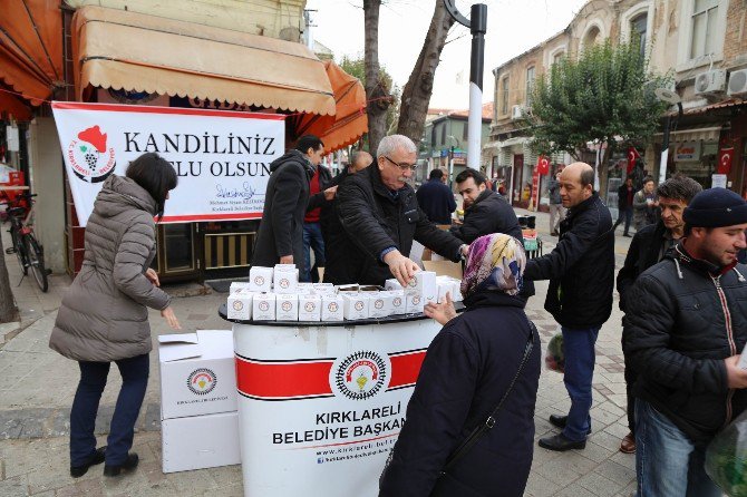 Kırklareli’de Kandil Simidi Geleneği Devam Ediyor