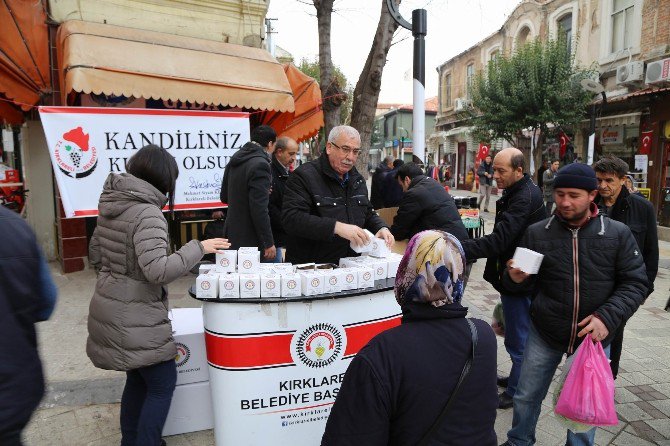 Kırklareli’de Kandil Simidi Geleneği Devam Ediyor