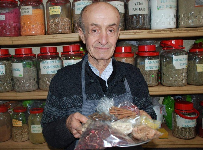 Soğuk Havalar Aktarların Yüzünü Güldürdü