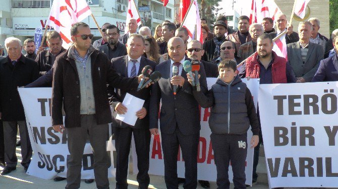 Kktc’de Teröre Lanet Yürüyüşü