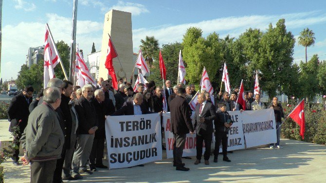 Kktc’de Teröre Lanet Yürüyüşü