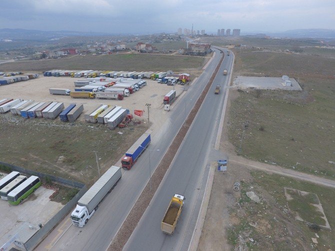 Gebze Yeni Bağdat Caddesi Duble Yol Oldu