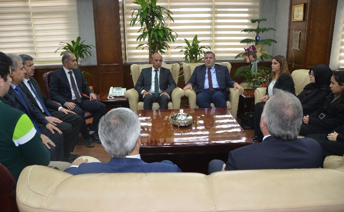 Milli Eğitim Müdürlerinden, Emniyet Müdürlüğüne Taziye Ziyareti