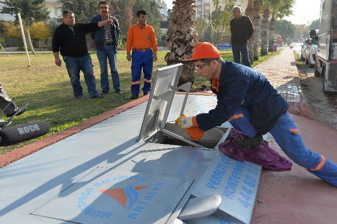 Muratpaşa’da 2 Bin 141 Çöp Konteyneri Yeraltına İndi