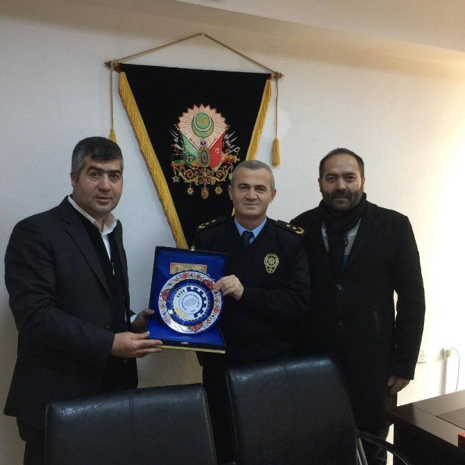 Ptso’dan Pasinler Emniyetine Geçmiş Olsun Ziyareti