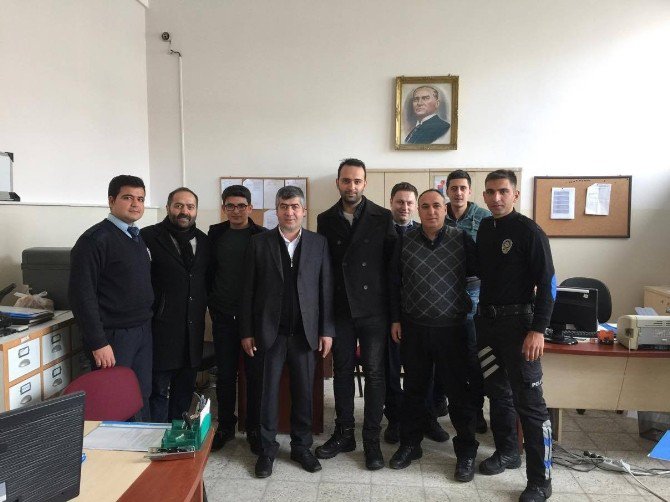 Ptso’dan Pasinler Emniyetine Geçmiş Olsun Ziyareti