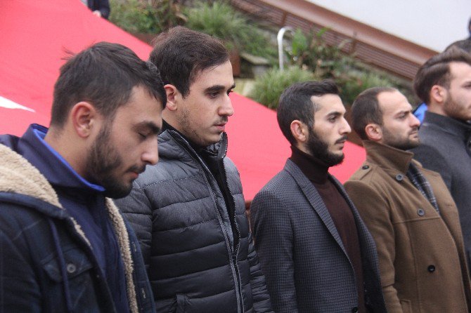 Rteü’de Öğrenciler İstanbul Beşiktaş’taki Terör Saldırısını Lanetledi