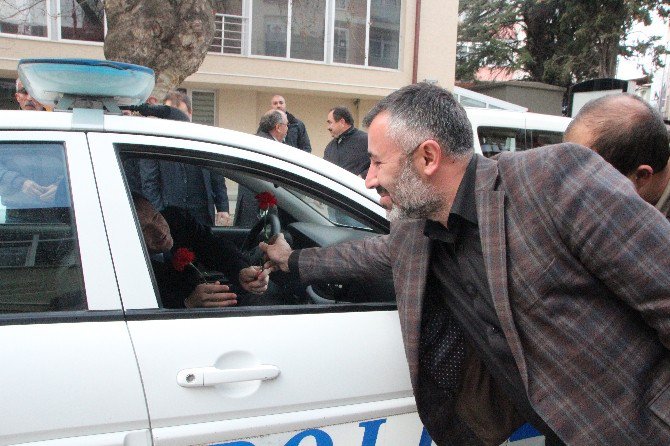 Bilecikli Muhtarlardan Polise Baş Sağlığı Ziyareti