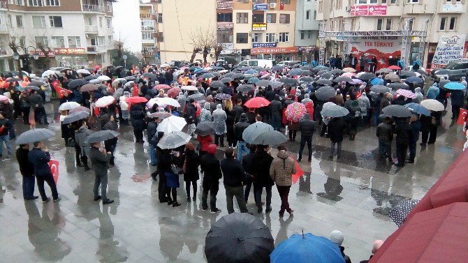 Tekirdağ Teröre Karşı Tek Yürek Oldu