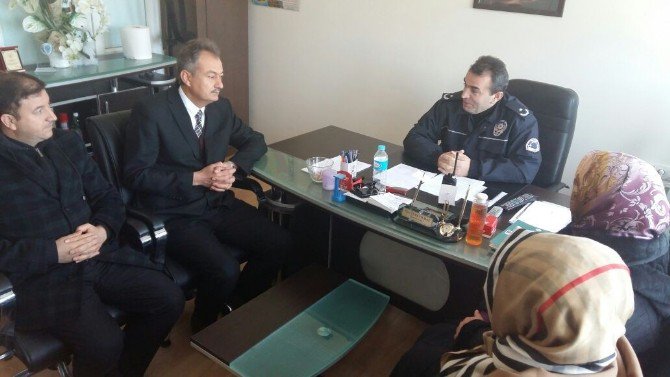 Çevik Kuvvet Polisine Taziye Ziyareti