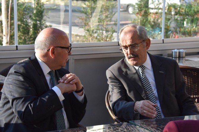 Yılmaz Büyükerşen’in Tekirdağ Temasları