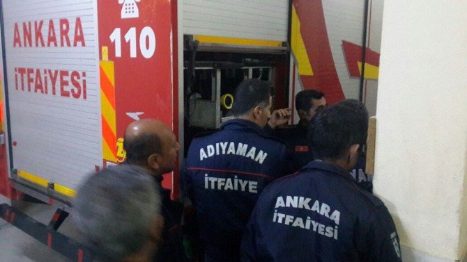 Adıyaman İtfaiyesi Ekipleri Ankara’da Eğitimlere Katıldı