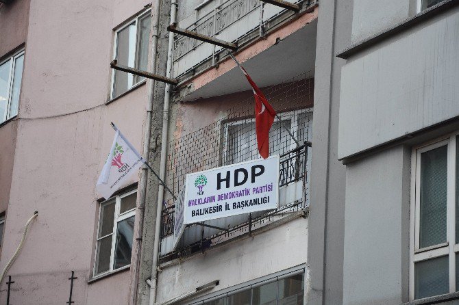 Hdp İl Başkanlığında Arama