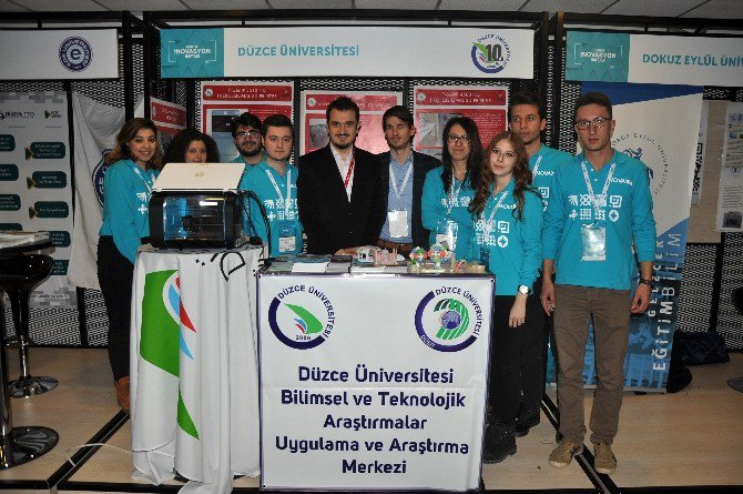 Düzce Üniversitesi Türkiye İnovasyon Haftası Etkinlerine Katıldı