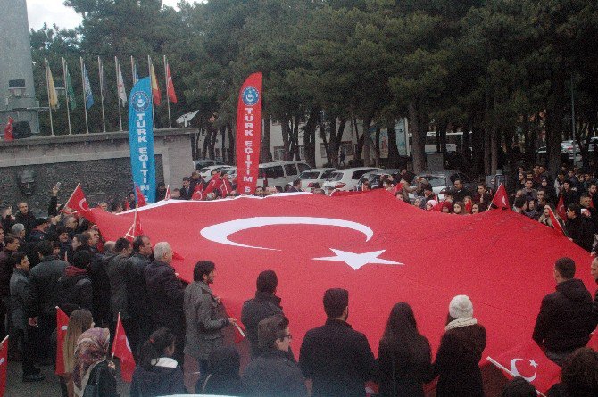 Gazi Üniversitesi Terörü Lanetledi