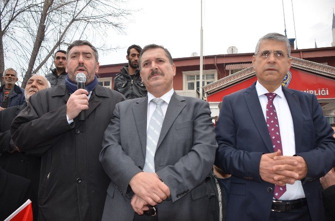 Iğdır’da ’Şehide Saygı, Teröre Tepki’ Yürüyüşü