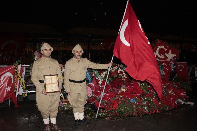 İstiklal Savaşı Ruhunu Beşiktaş’ta Yaşattılar