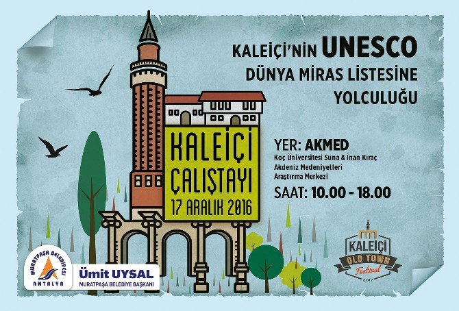 Muratpaşa’dan Kaleiçi Çalıştayı