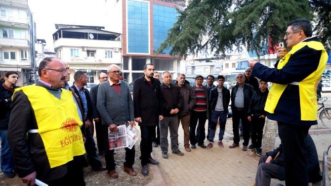 Sarıgöl’de Teröre Tepki Açıklaması