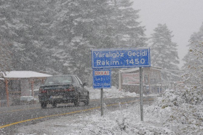 Kastamonu’da Kar Yağışı Etkili Olmaya Devam Ediyor