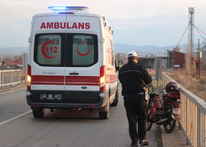 Tavşanlı’da Trafik Kazası: 1 Yaralı