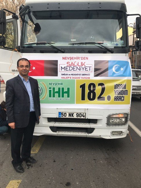 Nevşehir’den Halep’e 24 Ton Un Gönderildi